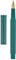 Hongdian 1851 Green Forest Fountain Pen Medium Nib, Classic Design with Converter and Metal Pen Case