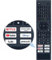 ERF3J80H Smart TV Remote Replacement, TV Controller for All Hisense 4K UHD Android Smart TVs