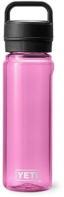 YETI Yonder 750 ml/25 oz Water Bottle with Leakproof Yonder Chug Cap, Power Pink