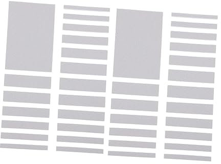 COHEALI 4 Blätter Zubehör Zur Ringeinstellung Ringgrößenreduzierer Größer Ringmaß Einsteller Unsichtbarer Ring Eheringe Für Männer Sizer Lockerer Ringspanner Schmuck Schutz Silikonring Eva