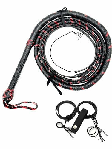 Generisch Heavy Bullwhip 3FT-10FT - Frusta in pelle, 3FT ~ 91 cm