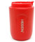 HEECN® Palm Vacuum Mug - Mini Insulated Tumbler (260ml) - Lightweight Portable Themo Mug，Leakproof, BPA-Free, Pocket-Sized Travel Mug (Red)