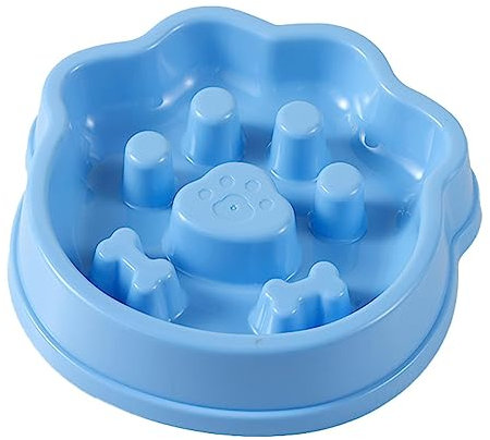 Generic Slow Feeder Napf für Welpen,Hundefutternapf Slow Feeder | Puzzle-Napf Slow Down Fressnapf für Hunde | Interaktiver, Rutschfester, lustiger Slow Bowl-Futternapf für kleine Hunde und Katzen,
