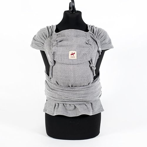Babytrage WrapMySol Palo Campeche mit Schnallenhüftgurt - Plant Dyed, Wrap Conversion