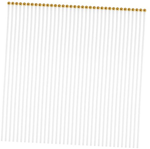 TINEASUR 50 Pz Asta Della Bandiera In Plastica Durevole Pennone Asta Della Bandiera Portatile Asta Della Bandiera Per Fai Da Te Asta Della Bandiera Per Il Partito Asta Della Bandiera Per