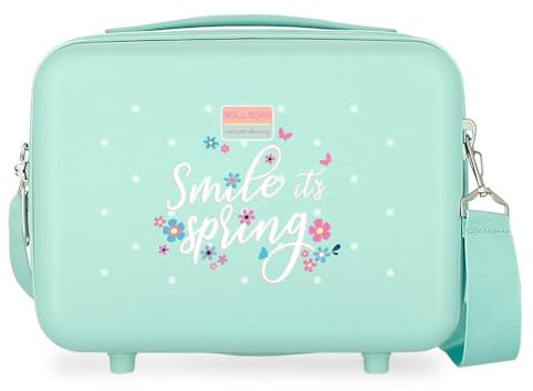ROLL ROAD Spring Dream Nececer Adaptable Bleu 29 x 21 x 15 cm Rigide ABS 9,14 L 0,8 kg, bleu, Talla única, Trousse adaptable