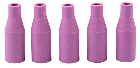 Montesy Lot de 5 buses en céramique MB15AK MIG/gaz pour torche de soudage - Buse de soudure pratique - Facile à utiliser