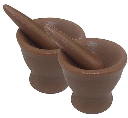 UPKOCH 2pcs Mini Garlic Masher Props for Dollhouse Realistic Resin Craft for Photography Scale Decor