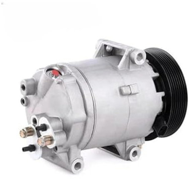 OGHF Compresor de aire acondicionado PV7 CVC compatible con Renault Megane 2 II (BM0B/CM0B/BM0U/CM0U/BM0G/CM0G) 1.4L 1.9L 2.0L - Bomba de refrigeración de repuesto con polea.