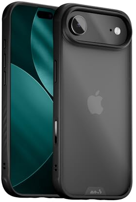 Mous for iPhone Air Clear Case, Camera Control Cover, Anti-Yellowing Shockproof Cover