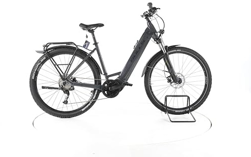 Bulls E Bike Cross Flyer EVO 2 Trekking E-Bike Damen Herren 28 Zoll Elektrofahrrad, Bosch 85 Nm 750 Wh, 9 Gänge, Hydraulische Scheibenbremse 168-177 cm grau (Generalüberholt)