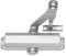 Tesa Assa Abloy DC110-1-EV1- Cierrapuertas Brazo Articulado Para Puertas Plata DC110 Con Retenedor