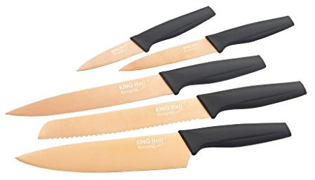 KING HOFF Kinghoff 3648 5 TLG. Messerset aus hochwertigem Edelstahl