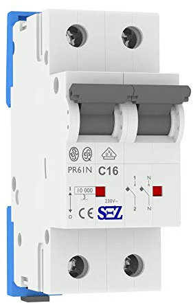 SEZ Leitungsschutzschalter C16A 1P+N 10kA VDE 0099663 Sicherungsautomat SEZ 8792