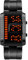 TONSHEN Binario Digitale Orologi da Polso 50M Impermeabile LED Elettronico Display Acciaio Inossidabile Orologio (Nero)