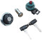 P2R (Motorisé) - Contattore a chiave Scoot adattabile Piaggio 50 zip 2T e 4T, Fly 2T e 4T, Liberty 2T e 4T, Vespa LX 2T e 4T - Gilera 50 Ice, Runner (con commutatore + serratura sella)