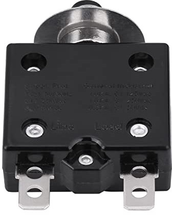 30 amp circuit breaker 12 volt + Interruttore automatico, interruttore termico a ripristino manuale Protezione da sovraccarico di corrente a pulsante(30A)