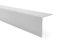 QUEST Cornière PVC Rigide Autoadhésive – Baguette d’Angle de Protection en PVC Dur pour Mur et Rebord – Profilé de Coin, 20x20mm, 100cm, gris