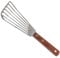 La Cuisine Spatola in acciaio INOX per friggere pesce, uova di carne, pancake, design smussato per facile da capovolgere e tagliare.Lama 16 cm, lunghezza 28 cm