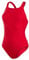 Speedo Damen Eco Endurance+ Medalist Badeanzug | Athletische Passform | Klassisches Design | Recyclingmaterial | Chlorbeständig | Besonders flexibel Badeanzug, Fed Red, 34