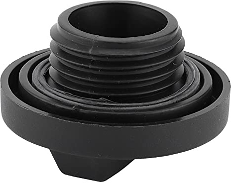 Qiilu Öleinfülldeckel, Motoröl Einfülldeckel, Automotor Öleinfülldeckeldichtung Tankdeckeldeckel 15610-P5G-000 Schwarzer Deckel Ersatz für 2008-2013
