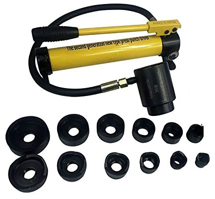 Perforatrice hydraulique 22-60 mm - Avec mécanisme hydraulique - Avec différents outils de coupe - Performance fiable.