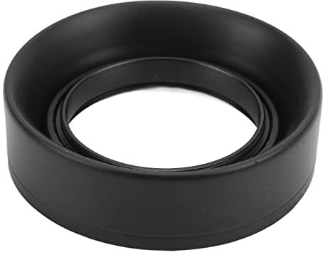 Akozon Lens Hood 49mm 52mm 55mm 58mm Collapsible Rubber Lens Hood with 3Adjustable States Collapsible Camera Lens Hood for Digital Cameras(52mm)