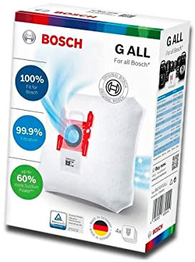 Recamania Sacchetti per aspirapolvere 4 unità Bosch 17003048