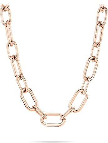 LIEBESKIND BERLIN Damen Schmuck – Chunky Gliederkette, Armband & Creolen aus Edelstahl in verschiedenen Farben – Moderner Statement-Schmuck
