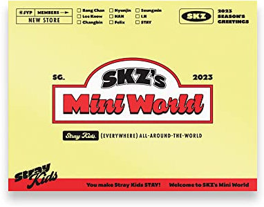 [Offizielles Store-Geschenk] Stray Kids 2023 Season's Greetings – SKZ's Mini World