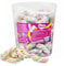 Rainbow Marshmallows Twists Sweets Bulk - 680g Twister Cable Giant Marshmallows with Cream Vanilla Tub & Topline Card. Kids Sweets for Birthday Party, Camping, Party Bag Fillers