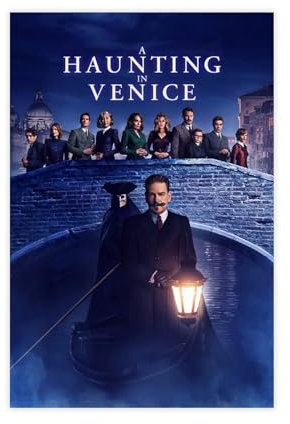 Filmposter A Haunting in Venedig auf Leinwand, Schlafzimmer, Dekoration, Sport, Landschaft, Büro, Raumdekoration, Geschenk, ungerahmt, 20 x 30 cm