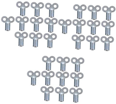 BESTonZON Évent De 30 Pièces Avec Manchon À Trou En Alliage De Zinc