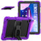 Case for Lenovo Tab M10 Plus 3rd Gen 10.6 Tablet with Built-in Screen Protector/Kickstand Cover for Kids Shockproof Skin for Lenovo Tab M10 Plus 3rd Gen 2022 (TB-125FU/TB-128FU/TB-128XU) Purple