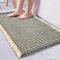 WONGS BEDDING Badematte rutschfest, Badezimmerteppich Groß Waschbar Badteppich, Weich Waffel Badvorleger für Badezimmer (80x50 cm)