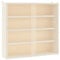vidaXL Wall Display Cabinet - Brown Plywood Storage Unit with 4 Shelves, Transparent PET Doors, 40x8.5x37 cm - No Drill Hanging Hooks
