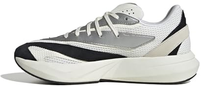 Adidas Men's Lightblaze Sneaker, White/Off White/Silver Metallic, 5 UK