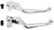 Mabutingti Leviers de frein et d'embrayage pour Harley Davidson Sportster 883 1200 Softail Dyna Electra Glide Road King Fat Boy Night Train Street Bob (Chrome)