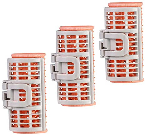 IWOWHERO 3stücke Selbstgreifende Lockenwickler Für Frauen Große Haarclips Für Müheloses Stylen Von Und Locken Geeignet Für Haartypen Für Trockene Und Nasse Haare