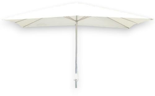 Ombrellone da giardino 3x4 mt a palo centrale girevole in alluminio Geremia