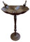 Selections Ornate Cast Iron Tall Wild Bird Bath