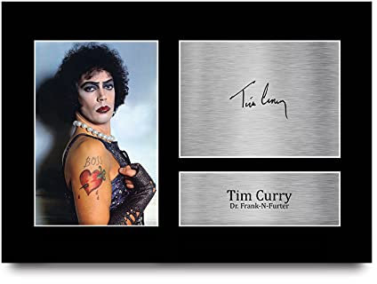HWC Trading A4 Tim Curry Rocky Horror Picture Show Geschenke Gedruckt, Signiert Autogramm Bild Für Film-Erinnerungsstücke-Fans
