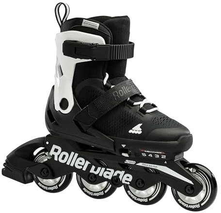 Rollerblade Microblade Inlineskates Schwarz/Weiß 37-40