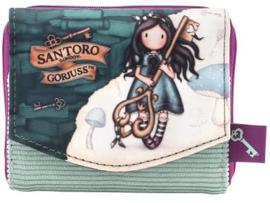 safta Unisex Kinder 1074gj04 Gorjuss Geldbörse Curiosity, bunt
