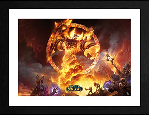 ABYSTYLE GBEye - World of Warcraft Gerahmter Kunstdruck Ragnaros