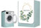 Highdi Washing Machine Cover Waterproof- Washing Machine Covers Indoor with Zipper Sunscreen & Dustproof Washer Protection for Front Load Outdoor Washer and Dryers (S capacity ~7.5KG,Eucalyptus)