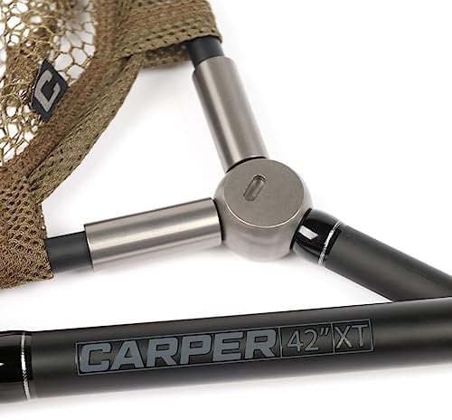Carp Landing Net Carbon Fishing 42 2 Piece Coarse - Carper Tackle