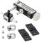 CGEAMDY Manueller Turbo-Boost-Regler, Aluminium Einstellbar Manuell Turbo Boost Regler Controller Ventil, Universal Entlüftungsventil Kit für Motorteile(Schwarz)