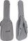 Shaman BGB-122 GY Premium-Line Borsa per basso elettrico - Custodia semirigida imbottita per chitarra acustica - Supporto per il collo regolabile ampia tasca esterna - Set di zaini retrattilii