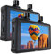 Hollyland Mars M1 Enhanced Kamera Field Monitor 4K HDMI & SDI Video Funkstrecke Reichweite 150m Latenz 0.08s FHD 1920x1080 1000nit 5.5 Touch 3D LUT APP Videoüberwachung DC-Out Schnittstelle (2 Set)